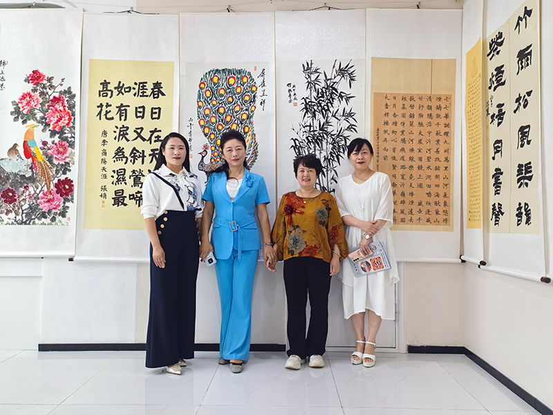 翰墨颂盛世 丹青迎华诞兰山老年书画研究会教育分会国庆书画展开幕 第 17 张