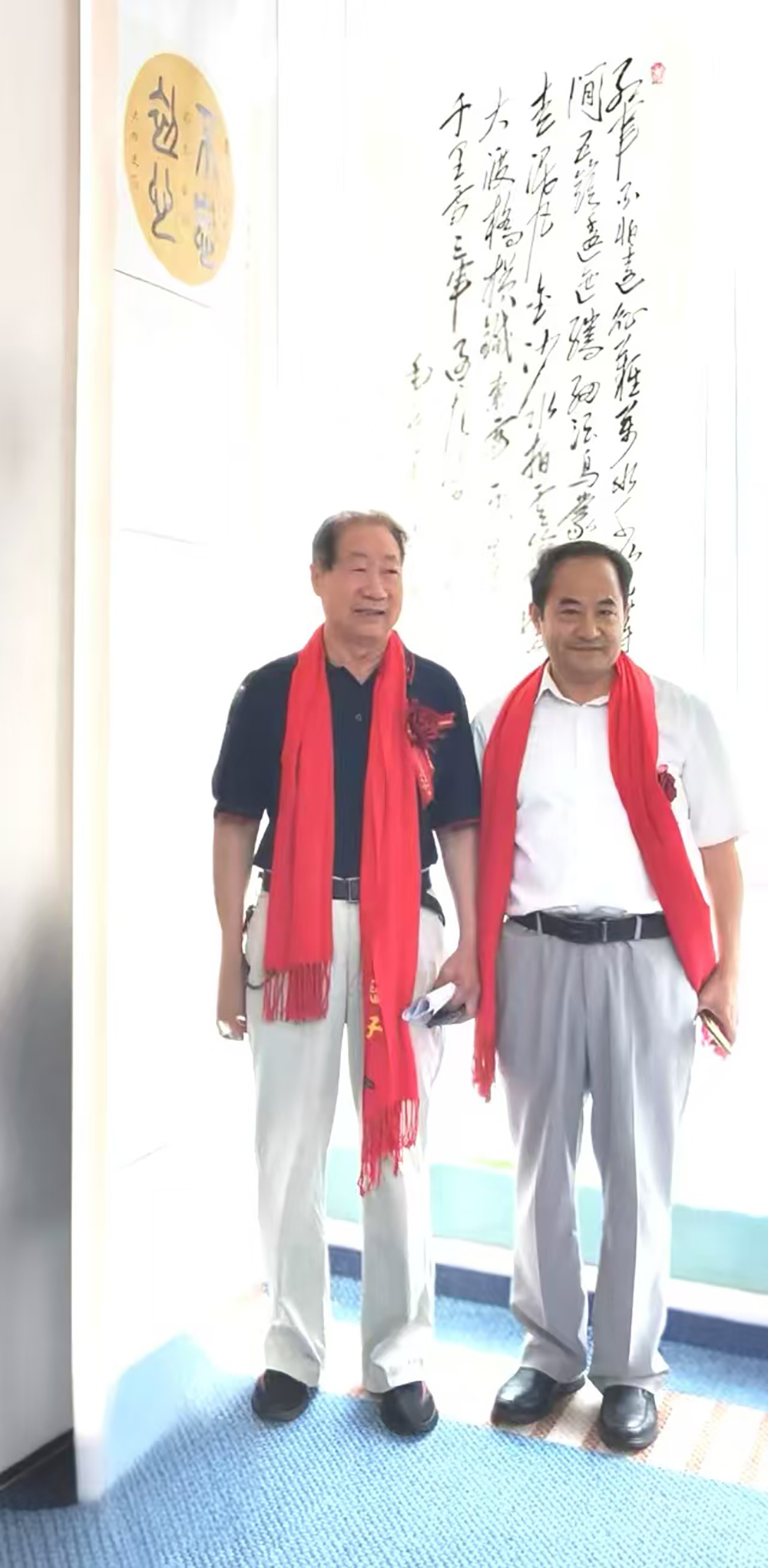 翰墨颂盛世 丹青迎华诞——兰山区老年书画研究会教育分会“迎国庆书画展”隆重开幕